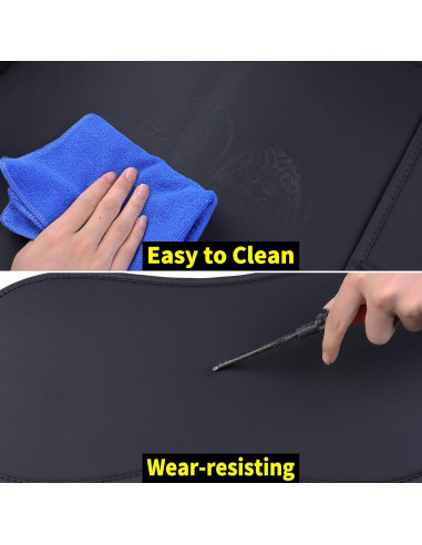 Funda de Asiento de Coche YIERTAI Dodge Ram 2009-2025 Negro