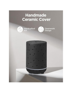 Difusor de Aceite Esencial InnoGear AD15-BR 150ml Cerámica Negra 2