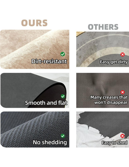 Alfombra de Baño Antideslizante TYUU Beige 40.6x61cm