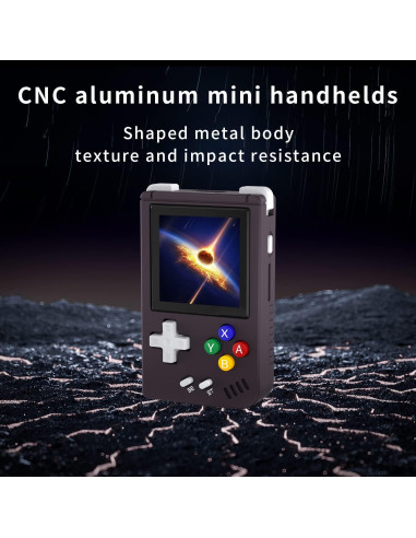 Consola de Juego Portátil Aivuidbs RGNANO 64GB Pantalla 1.54"