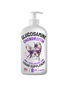 Glucosamina Líquida para Perros LEGITPET 226.8g Sabor Bacon
