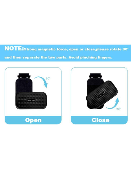 Limpiador Magnético Carefree Fish para Acuario de Vidrio 11.4x6.6 cm