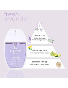 Spray Desinfectante de Manos PAMMI 5 Aromas Tamaño Viaje 2