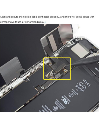 Kit Reemplazo Pantalla LCD iPhone 7 HK 4.7" Blanco