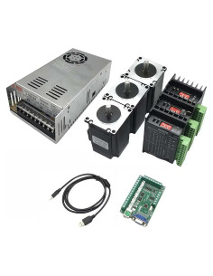 Kit Controlador CNC 3 Ejes TOSEASTARS Nema 23 2Nm 350W