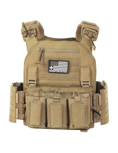 Chaleco Táctico Molle Crusader 2.0 con Bolsillos y Triple Mag