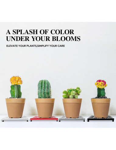 Trivet de Hierro Fundido JOGREFUL Rojo Cuadrado 0.79 kg