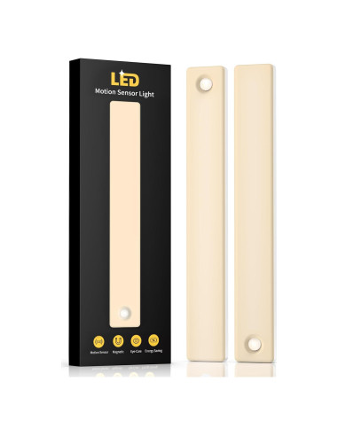 Iluminación Bajo Gabinete Auxoda 33 cm LED Inalámbrica 3000K