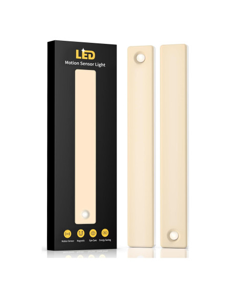 Iluminación Bajo Gabinete Auxoda 33 cm LED Inalámbrica 3000K