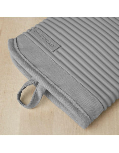 Guantes de Horno KitchenAid Silicona Suave 2 Piezas 19cm Gris 2