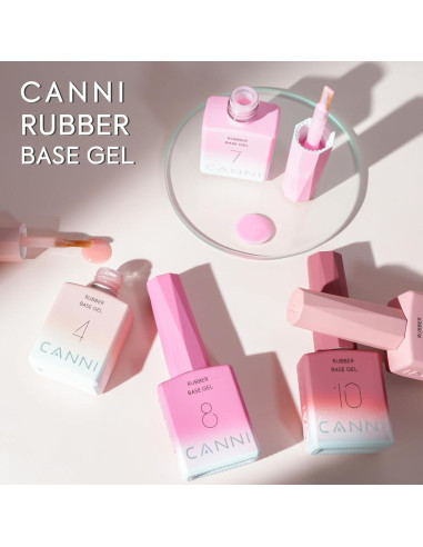 Set de Esmalte de Uñas de Gel CANNI 6 Piezas 9 ml Rosa