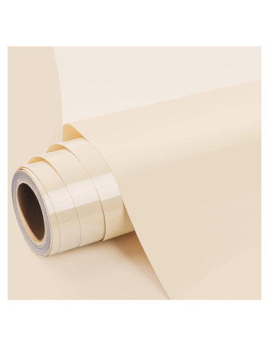 Vinilo de Transferencia de Calor Beige GIRAFVINYL 30.48x152 cm