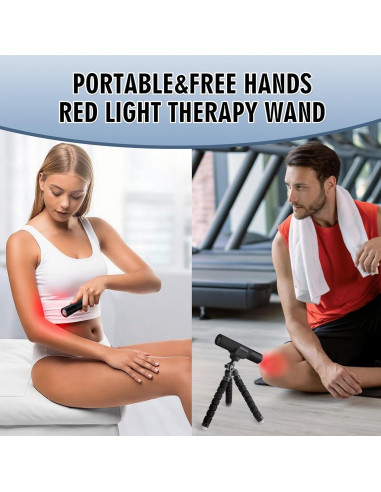 Antorcha de Terapia de Luz Roja FUIART para Alivio del Dolor