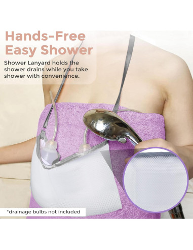 Almohada de Recuperación Post-Mastectomía Zomaple Rosa Dorado