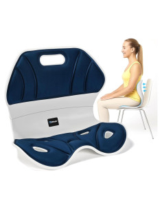 Soporte Ergonómico para Espalda Baja Hlthair YTCGL-01 Azul