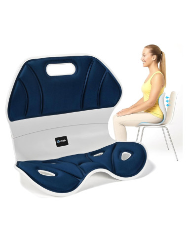 Soporte Ergonómico para Espalda Baja Hlthair YTCGL-01 Azul
