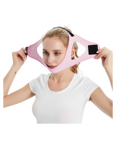 Correa Antisnores Ajustable CLEVISS BRACE Rosa para CPAP