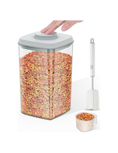 Contenedor Hermético de Almacenamiento para Comida de Mascotas LEAWALK 4.2Qt