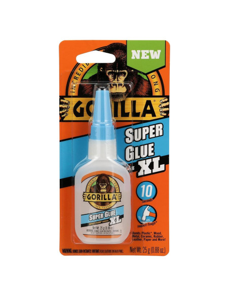 Gorilla Super Glue 25g - Pegamento Transparente Multiusos