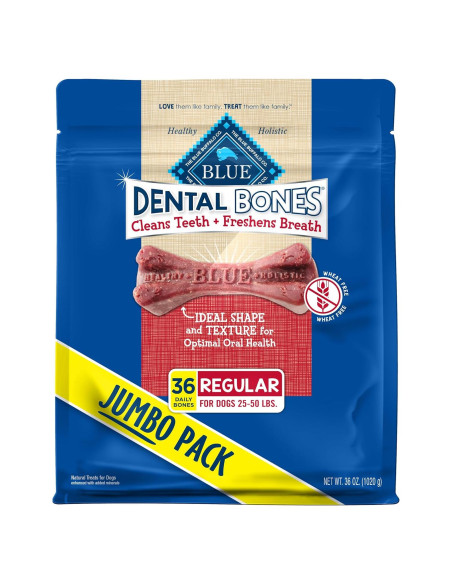 Huesos Dentales Masticables Blue Buffalo 1.02 kg para Perros
