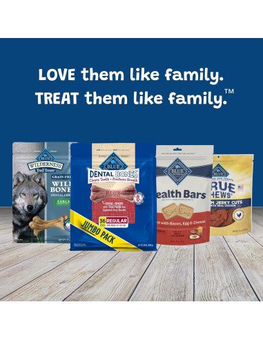 Huesos Dentales Masticables Blue Buffalo 1.02 kg para Perros