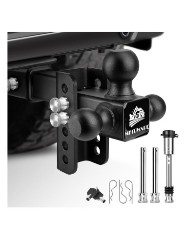 Enganche de Remolque Ajustable METOWARE Tri-Bola 12,500 LBS