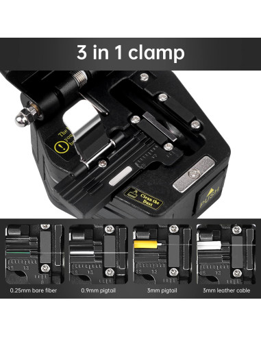 Kit de Terminación de Fibra Duogalia con Medidor y Cortador
