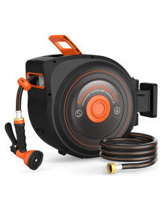 Carrete de Manguera Retráctil Treillage Tale 19.81m 10 Patrones