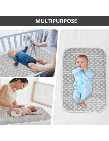 Alfombrilla Cambiadora de Bebé Reutilizable 54.9x80 cm - Flechas