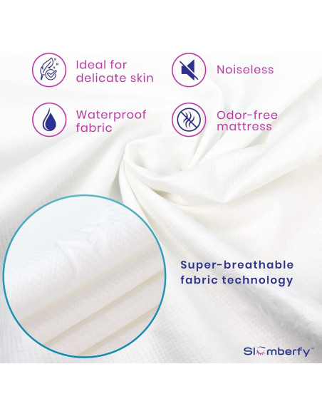 Protector de Colchón Impermeable Slumberfy Individual 99x191 cm