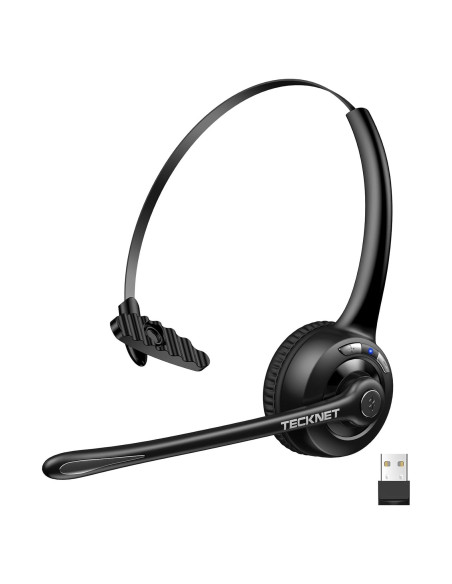Auricular Inalámbrico TECKNET HS004 Bluetooth 5.2 con Micrófono