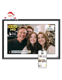 Marco de Fotos Digital NexFoto 10.1" HD WiFi 64GB Negro