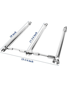 Repuestos Parrilla Utheer para Weber Spirit 300 - 5 Barras Sabor y Quemador 2