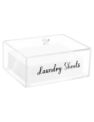 Soporte Organizador de Hojas de Detergente VOTLEVT Acrílico