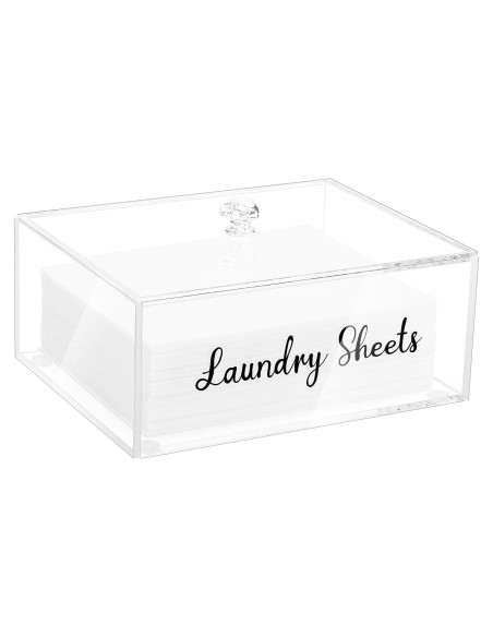 Soporte Organizador de Hojas de Detergente VOTLEVT Acrílico