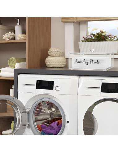 Soporte Organizador de Hojas de Detergente VOTLEVT Acrílico