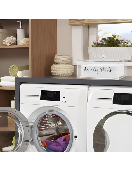 Soporte Organizador de Hojas de Detergente VOTLEVT Acrílico