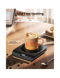 Calentador de Tazas Gaiatop 50W, 3 Temperaturas, Apagado Automático 2
