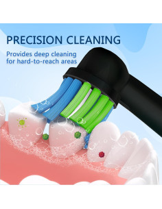 Cabezas de cepillo de dientes Irfatu para Oral-B, paquete de 4 2