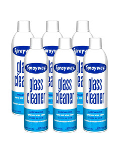 Limpiador de Vidrios Sprayway 539 ml Pack de 6 Sin Rayas