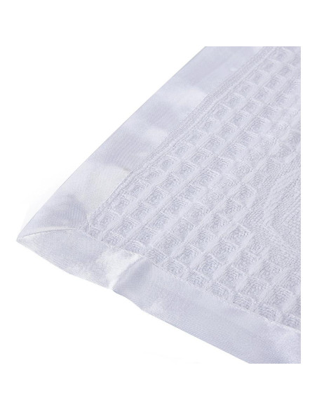 Manta de Bautizo para Bebé Booulfi Blanca 91x127 cm Bordada
