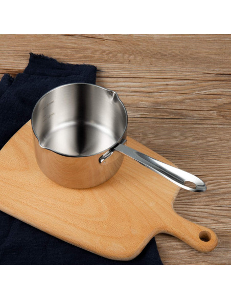 Cacerola Derretir Mantequilla IMEEA 300ml Acero Inoxidable