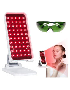 Terapia de Luz Roja SAVILER Portátil 660nm 850nm Ajustable