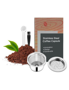 Cápsulas de café reutilizables FOVNOT para K Fee - Acero inoxidable