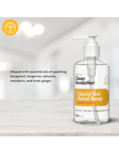 Jabón de Manos Líquido Clean Revolution 236.6 ml - Cítricos Soñadores 2