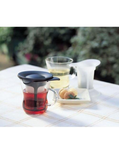 Hario Tea Maker 200ml Negro - Hacedor de Té Individual