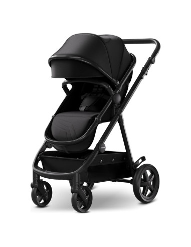 Carriola Estándar Mompush Meteor 2 en 1 Negra con Adaptador