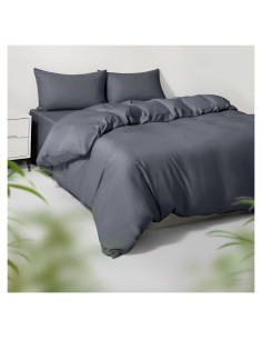 Juego de Funda de Edredón Twin XL Sábanas para Durmientes Calientes 2 Piezas