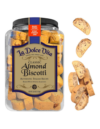 Galletas Biscotti Italianas La Dolce Vita Almendra 1134 g