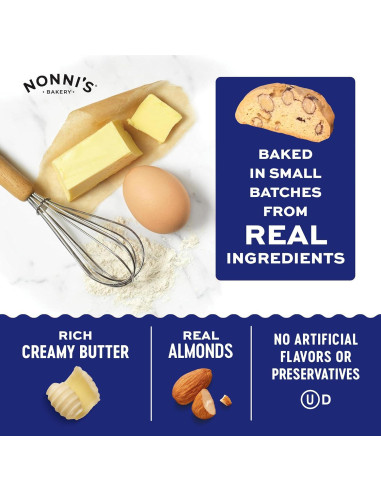 Galletas Biscotti Italianas La Dolce Vita Almendra 1134 g